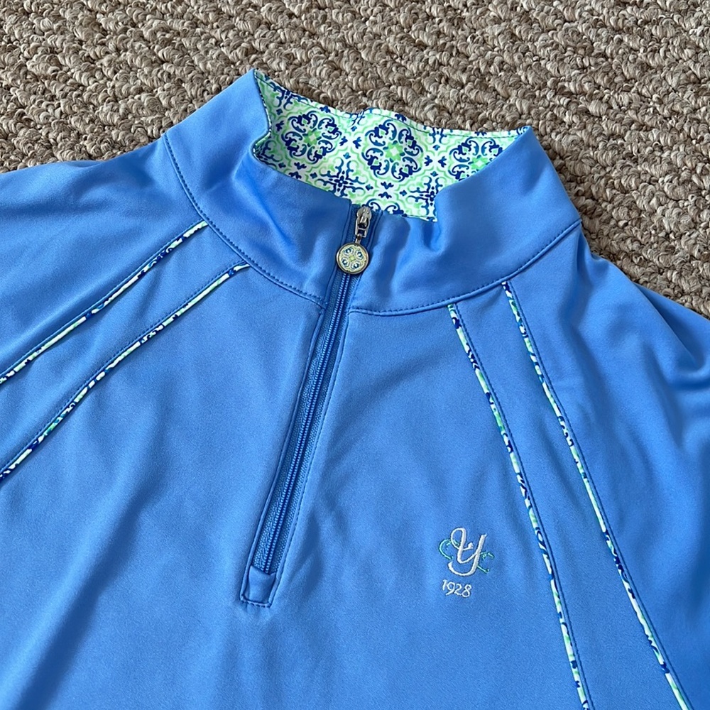 LAST CALL DONATING Women’s Golf Polo 1/4 zip ML75 Greg Norman Collection Shirt - Picture 4 of 7